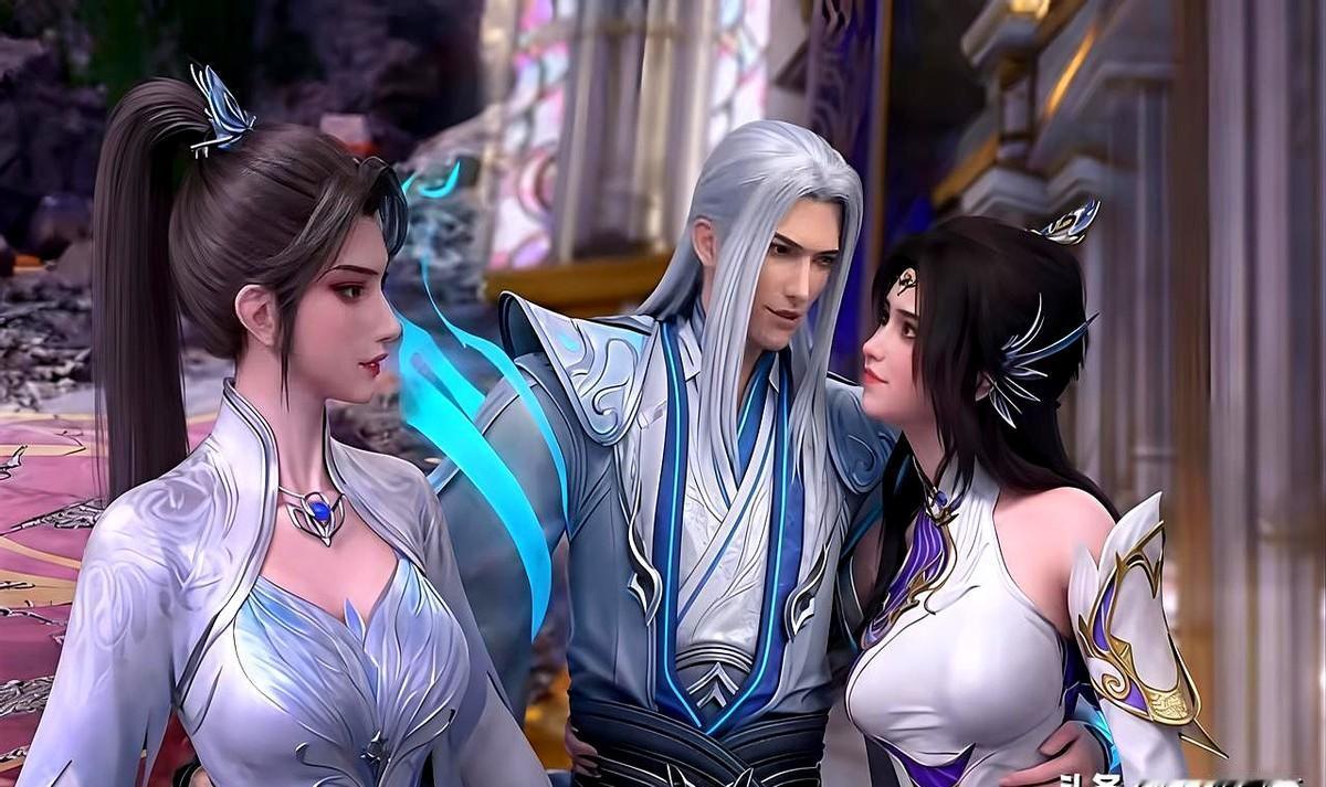 谁都没想到，斗破打架的场面竟干不过谈恋爱。

药老年轻时的感情线一出来，弹幕量直