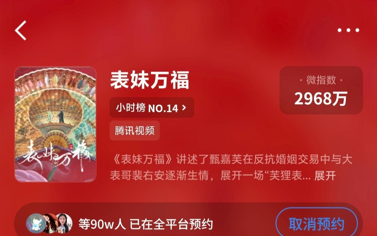 2026.8.17
表妹万福破90w啦啦啦~~
下个月轻松拿下100w[流鼻血]