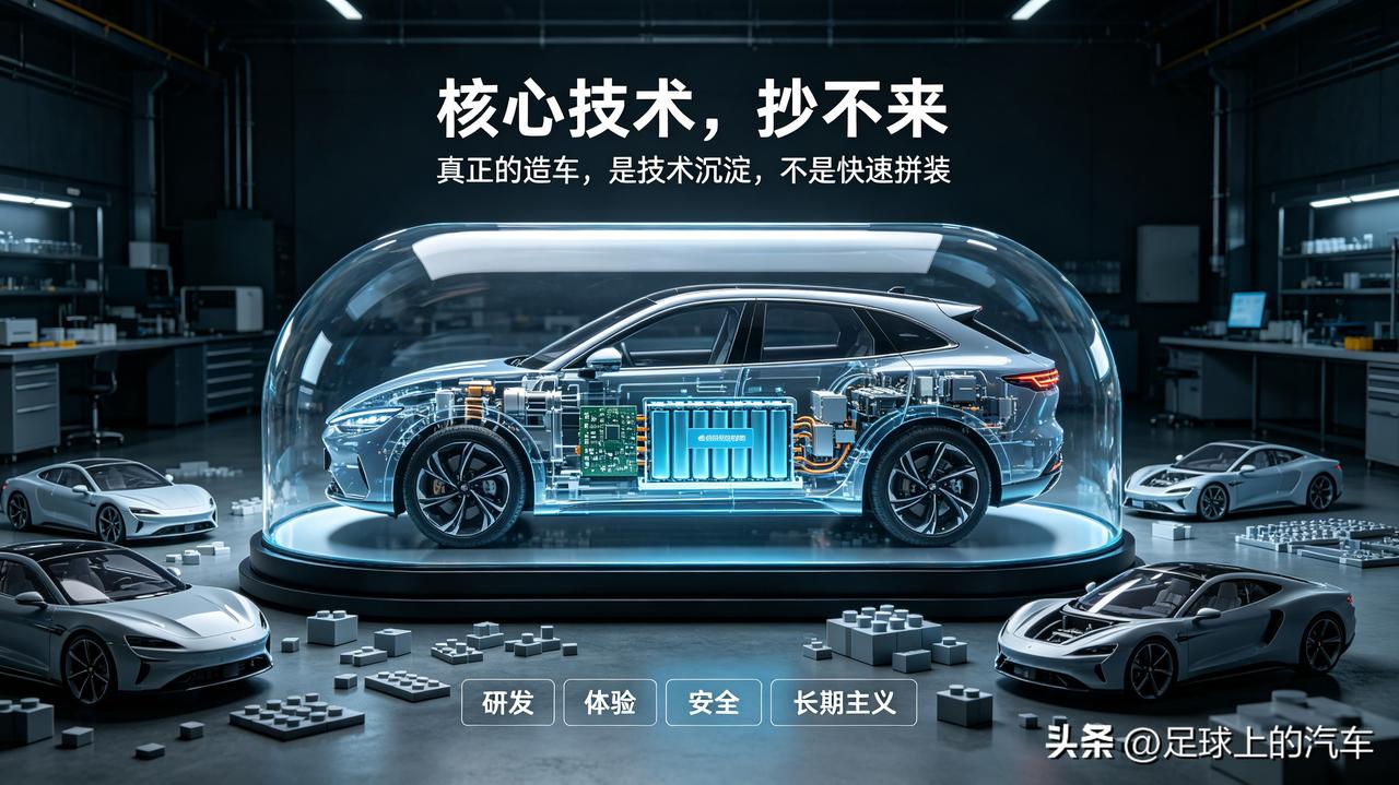 有没有发现，现在造车，正悄悄复刻2008年山寨手机的老路？

外观可以模仿，核心