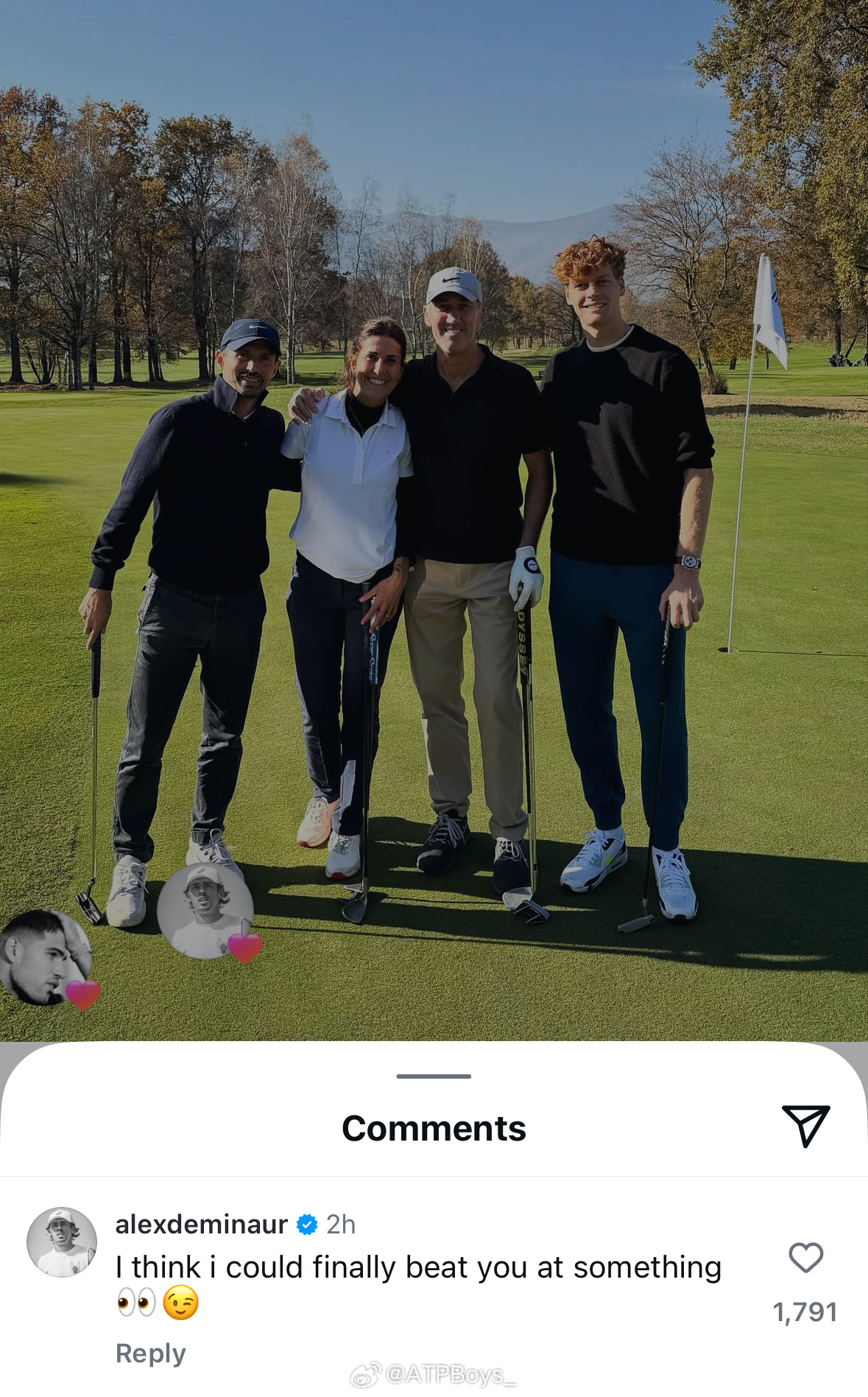 寒心德米纳尔&辛纳｜atpboys ​​​