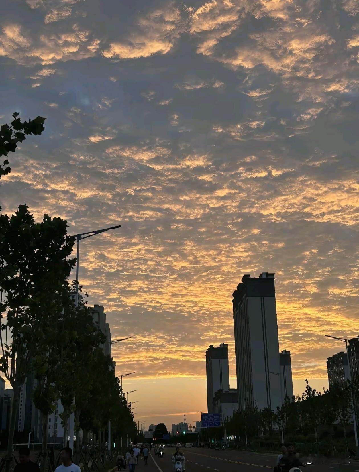 云天收夏色，微风载秋来。