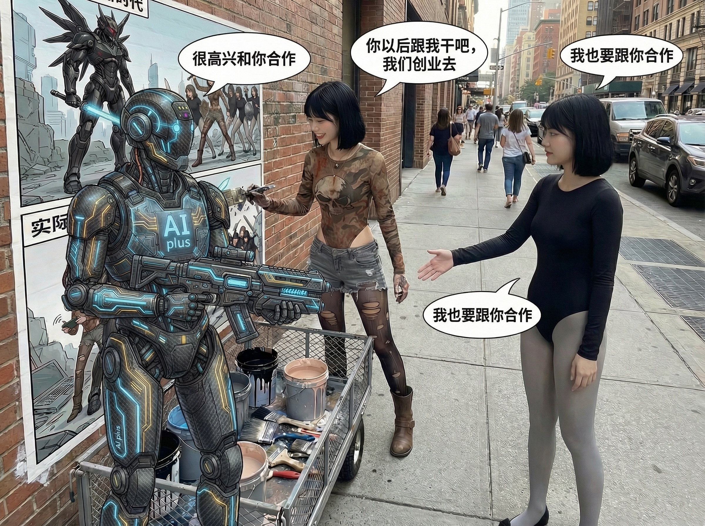 破5亿播放AI短剧成本仅3000质量能保传统艺术不被AI效率淘汰吗（缩减正文加漫