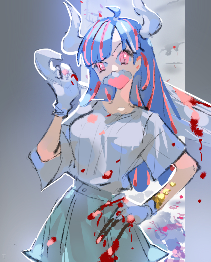 （已授权）X画师Raine画作：近期乌尔缇合集，出处url：R_a_ine乌尔缇
