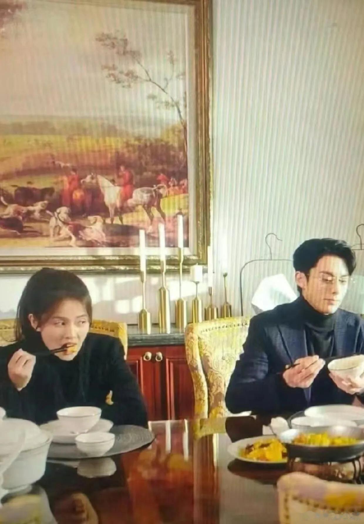 是不是婆家对这个上门媳妇儿不满意，菜放那么远[捂脸]