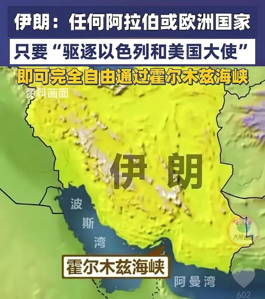 伊朗这是用魔法打败魔法
伊朗就霍尔木兹海峡通行提条件：
注意他的用词：
 
伊朗