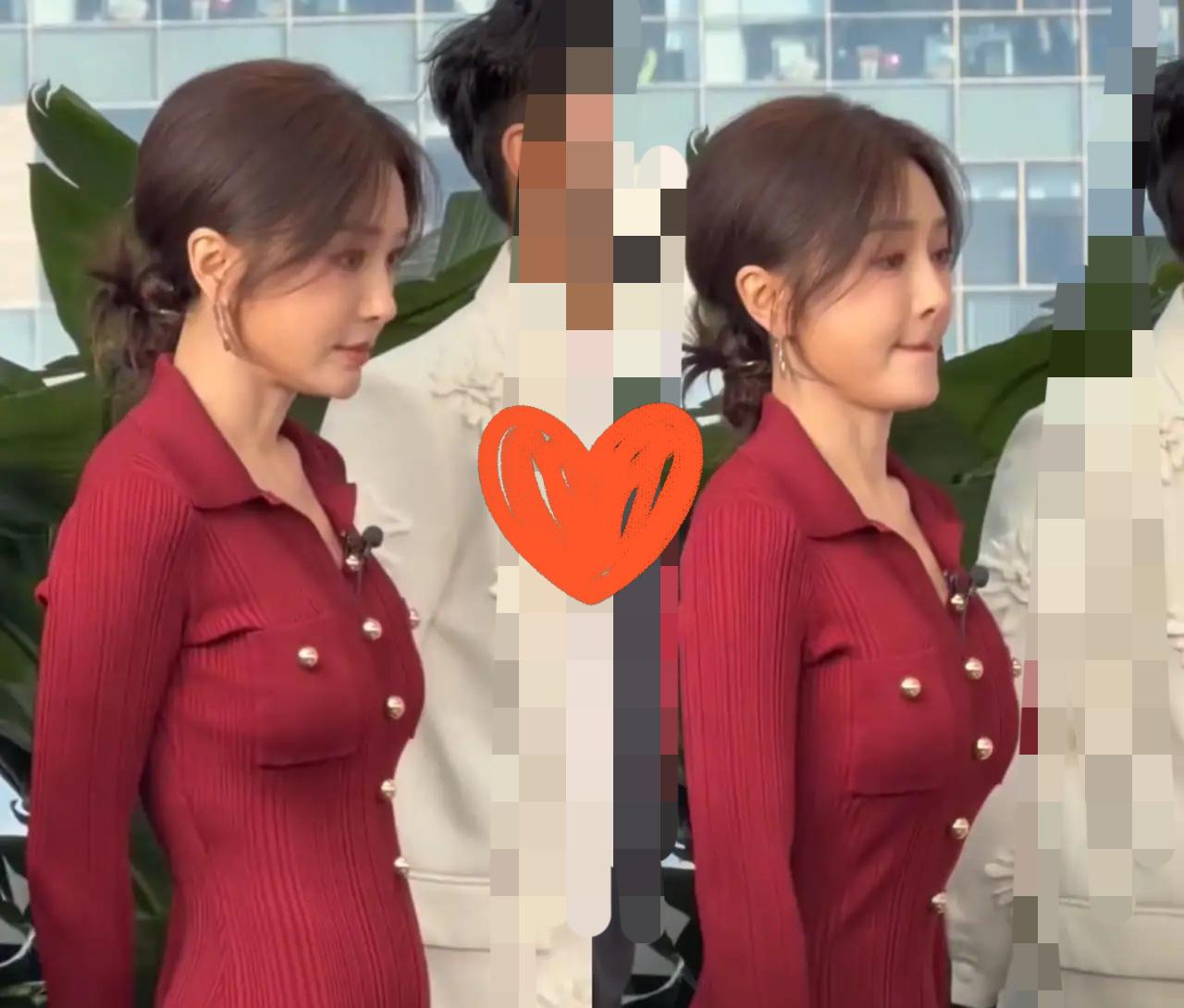 这事儿哪里是尴尬啊！我反倒觉得这一下，才是秦岚最圈粉的地方！

谁规定女明星就得