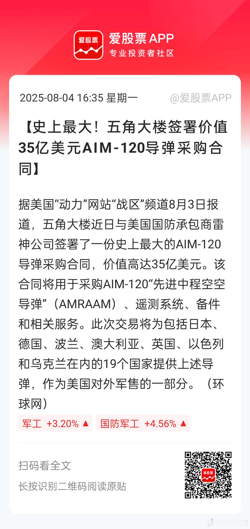 [思考]感觉我们的军费开支还是低了。。实在不行，烟民多抽点[笑cry] ​​​
