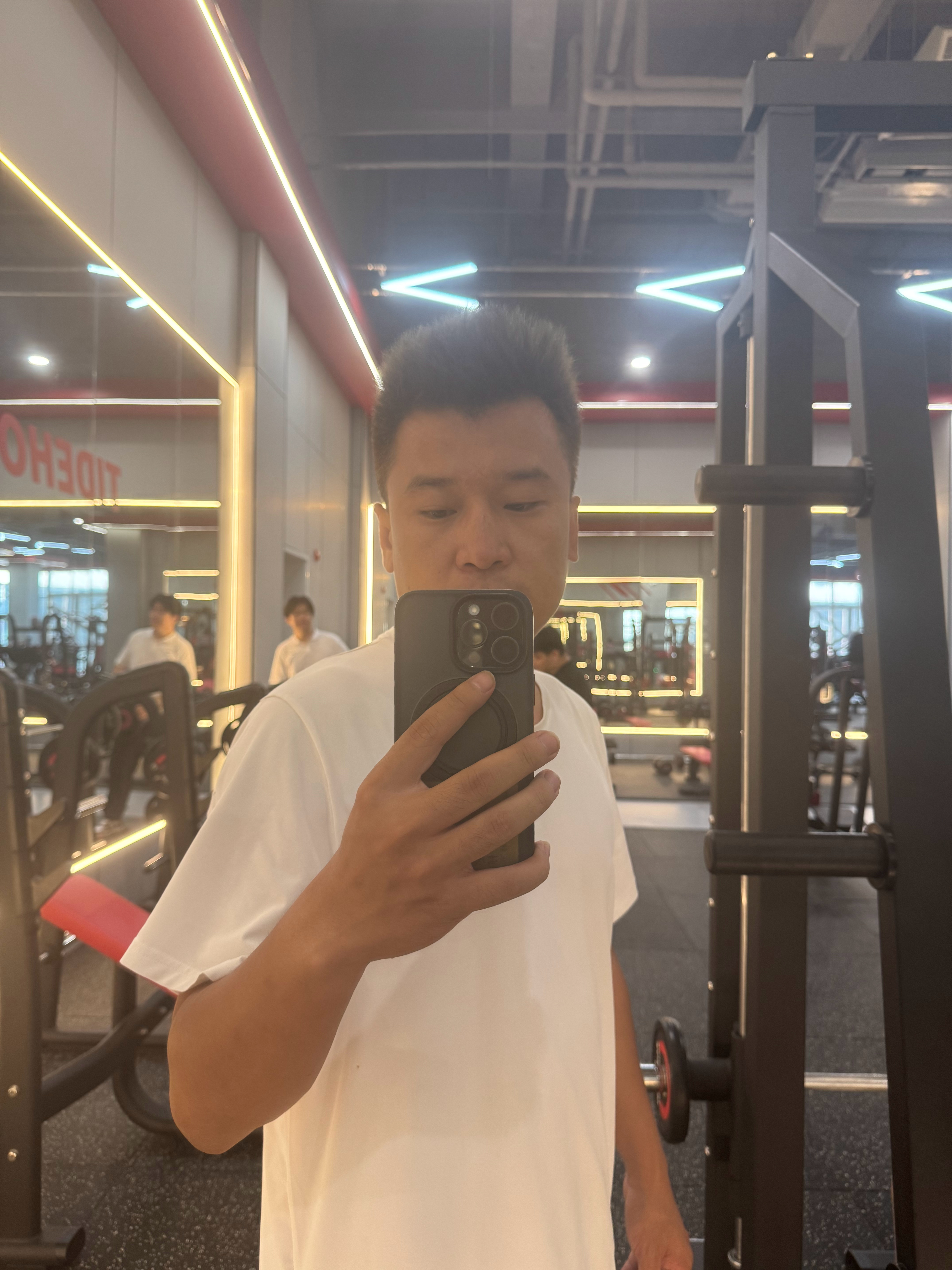 当健身形成习惯的感觉，非常棒。坚持了2个半月了，不记得多少次。 ​​​