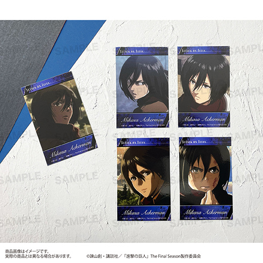 进击的巨人 TVアニメ『進撃の巨人』×スターマイン  迷你卡片套装好評発売中⚔️