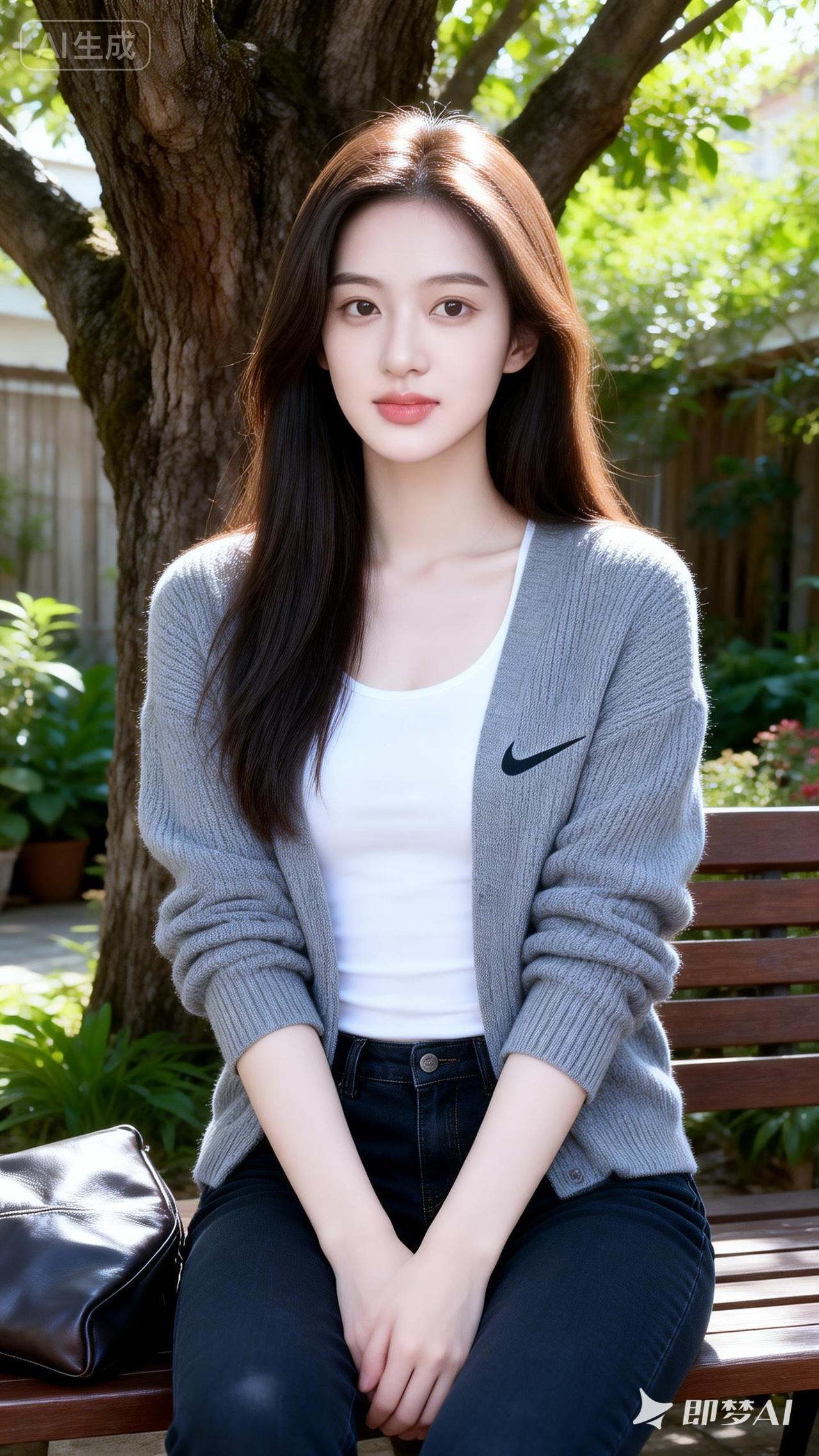 清新自然，简约穿搭，户外休闲时光