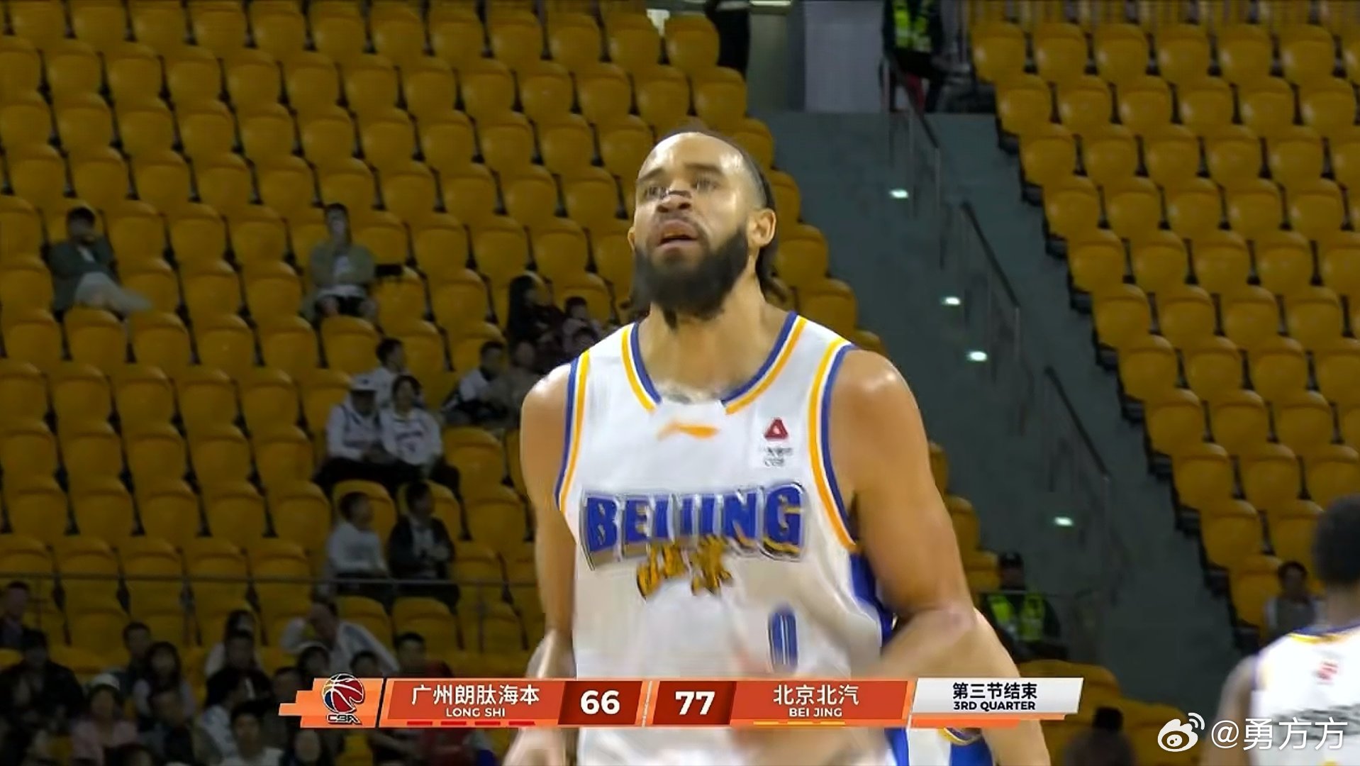 龙狮男篮vs北京男篮 你有两个高水平内线轮着上，且都能配合好，那对手真是无可奈何