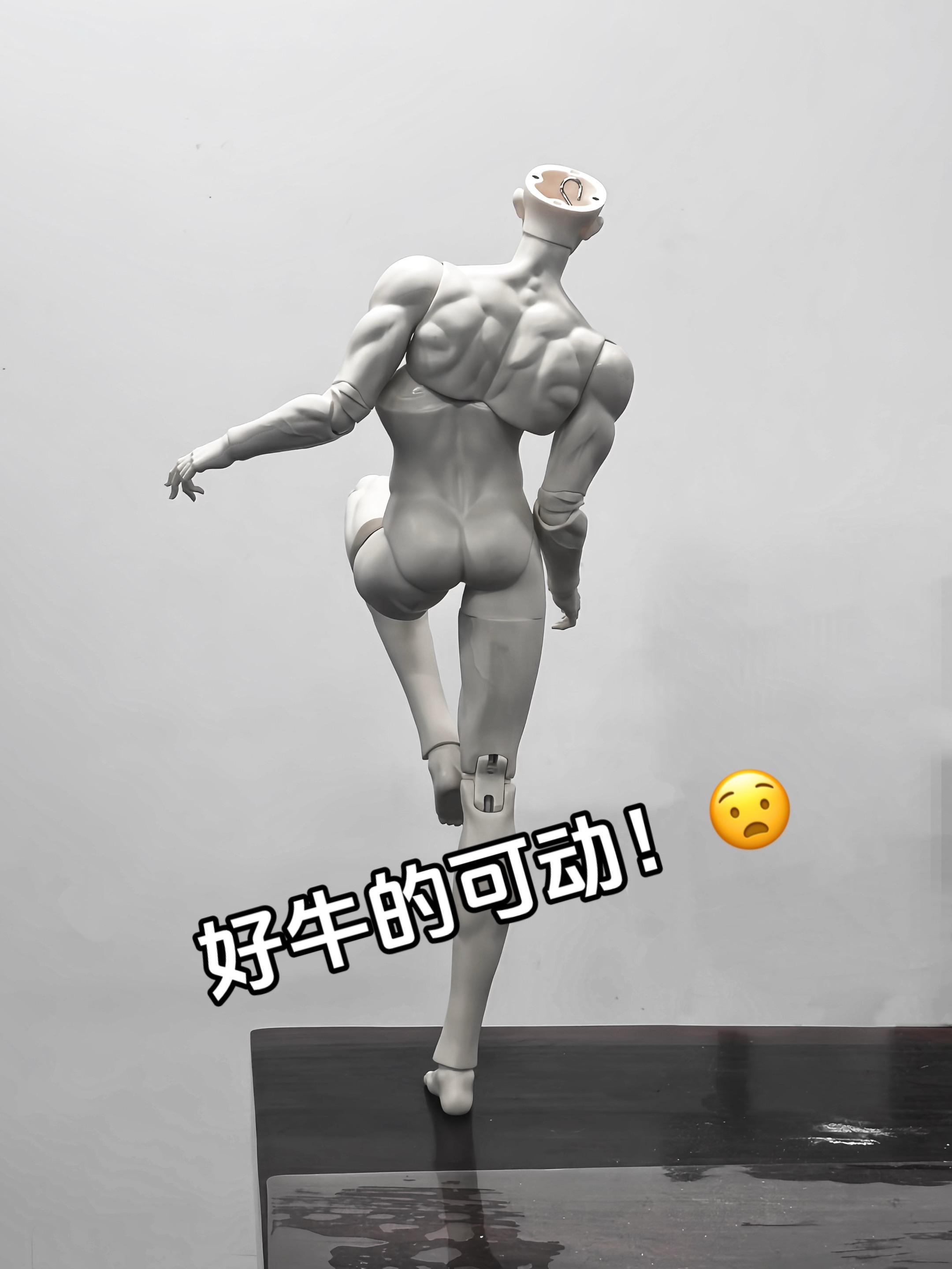 我一般不吹可动，除非忍不住。78壮叔体可动性可以到这个程度，我相信大家...