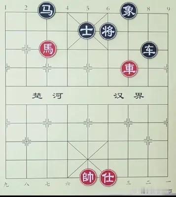 车马冷招，是象棋中常用，又比较难的棋！学会在日常下象棋运用自如！
如图所示，红先