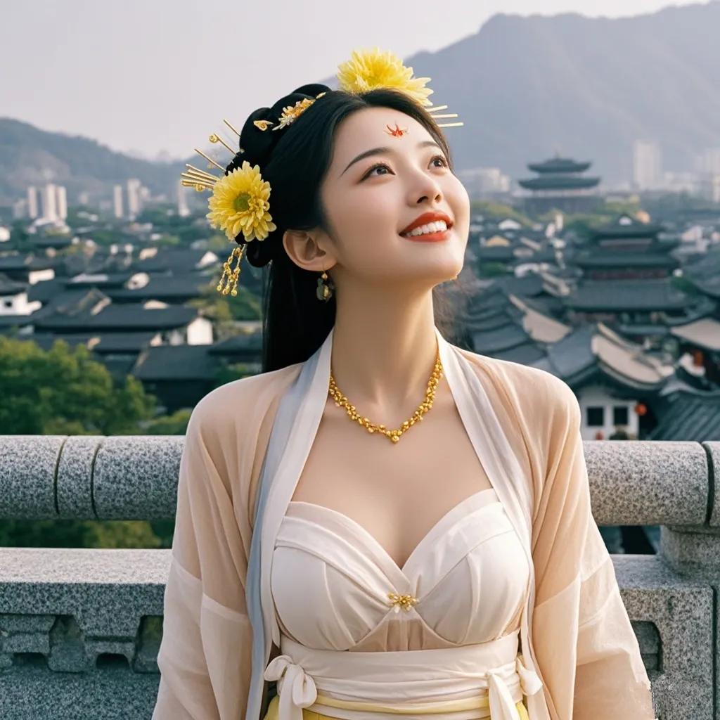 《江城子·开封古城》
 
中原胜地韵悠扬。汴河水，映天光。千里开封，处处展新妆。