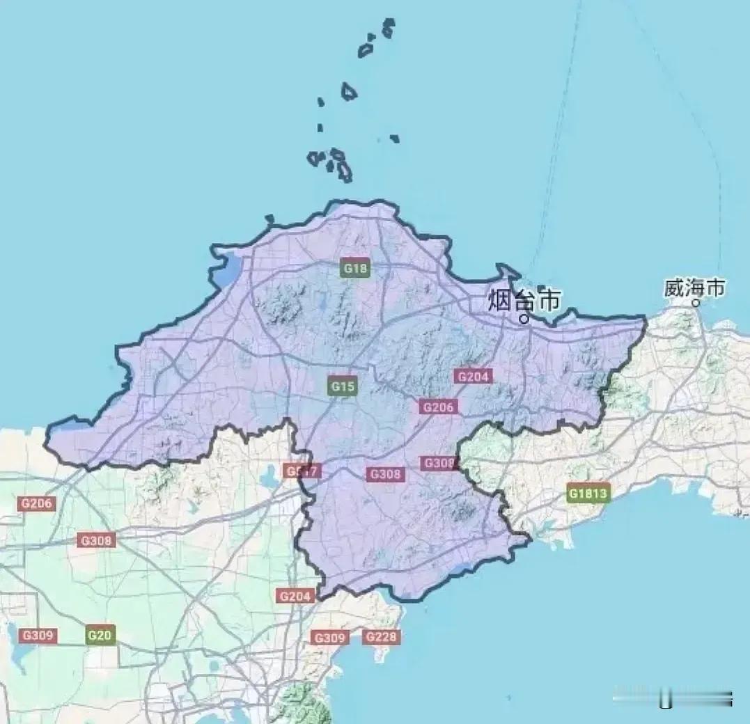 威海和烟台都是中国山东省的地级市，它们分别位于山东半岛的东部和西部。关于威海是否