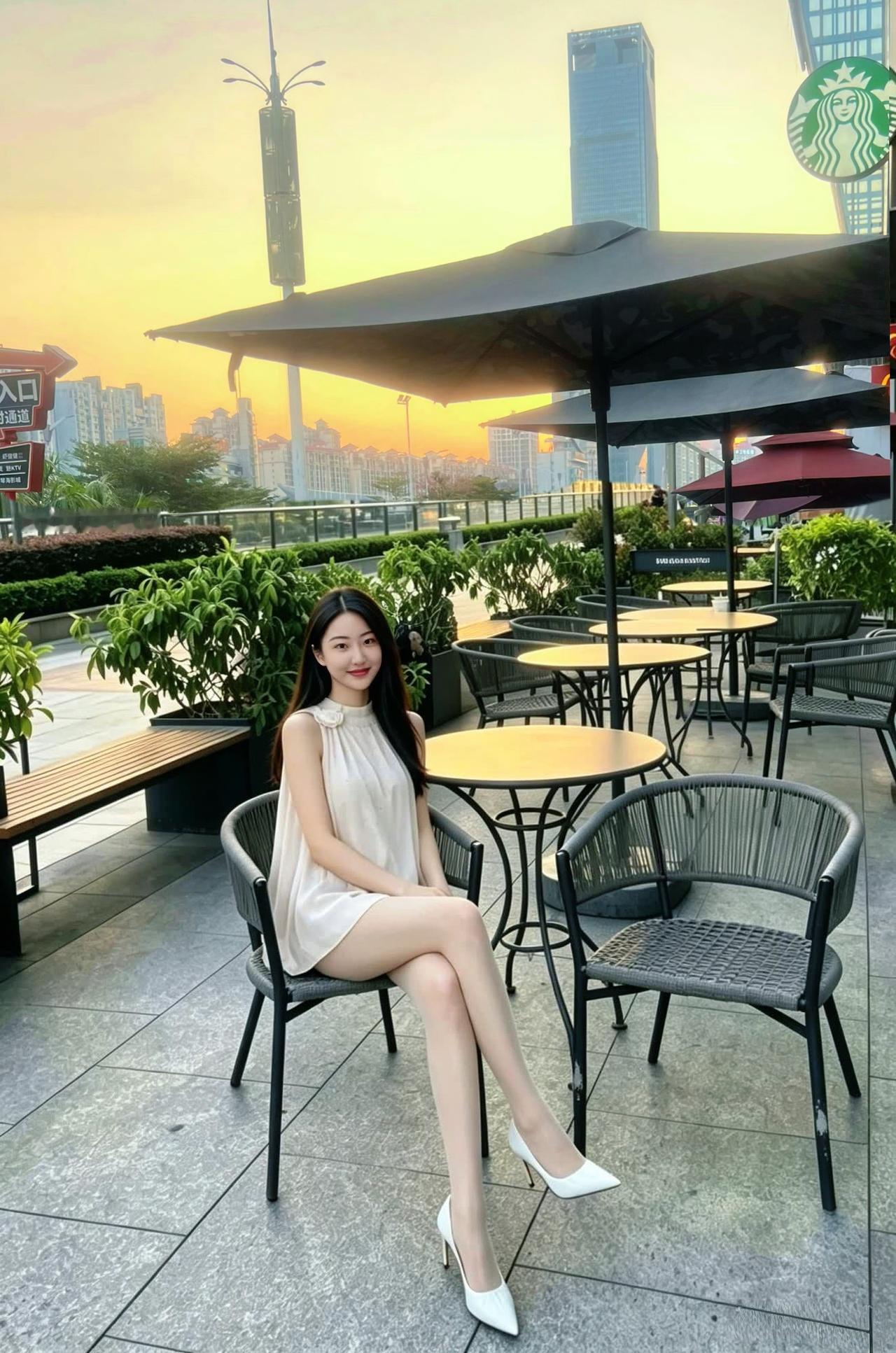辣妹ootd穿搭 宝藏小院 入眼是自然治愈的配色 初秋穿搭 抖音时尚碎碎念