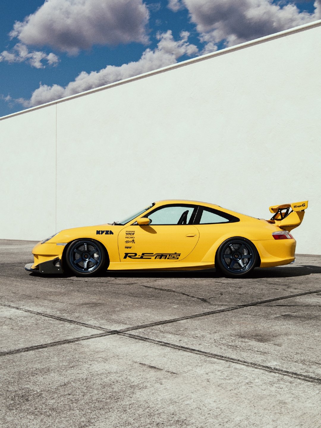 云改车 缝合怪系列 RE雨宫 x 保时捷911 PIC：KhyzylSaleem