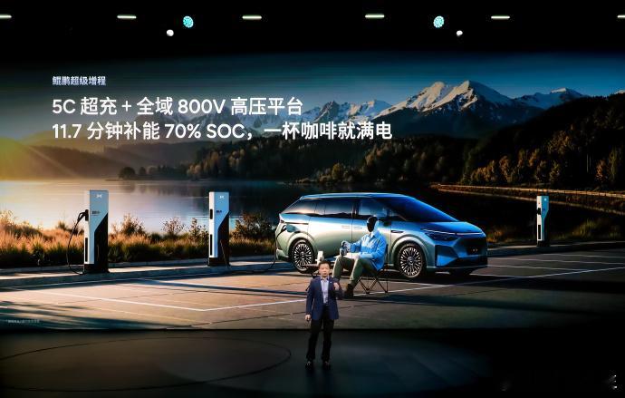 小鹏 X9 鲲鹏超级增程-鲲鹏超级增程：5C超充+全域800V高压平台800V混