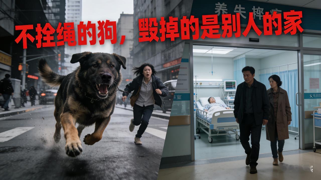 女子被大狗撞倒身亡，丈夫住进ICU：一条狗，毁掉一个家，到底是谁的错？
 
先说