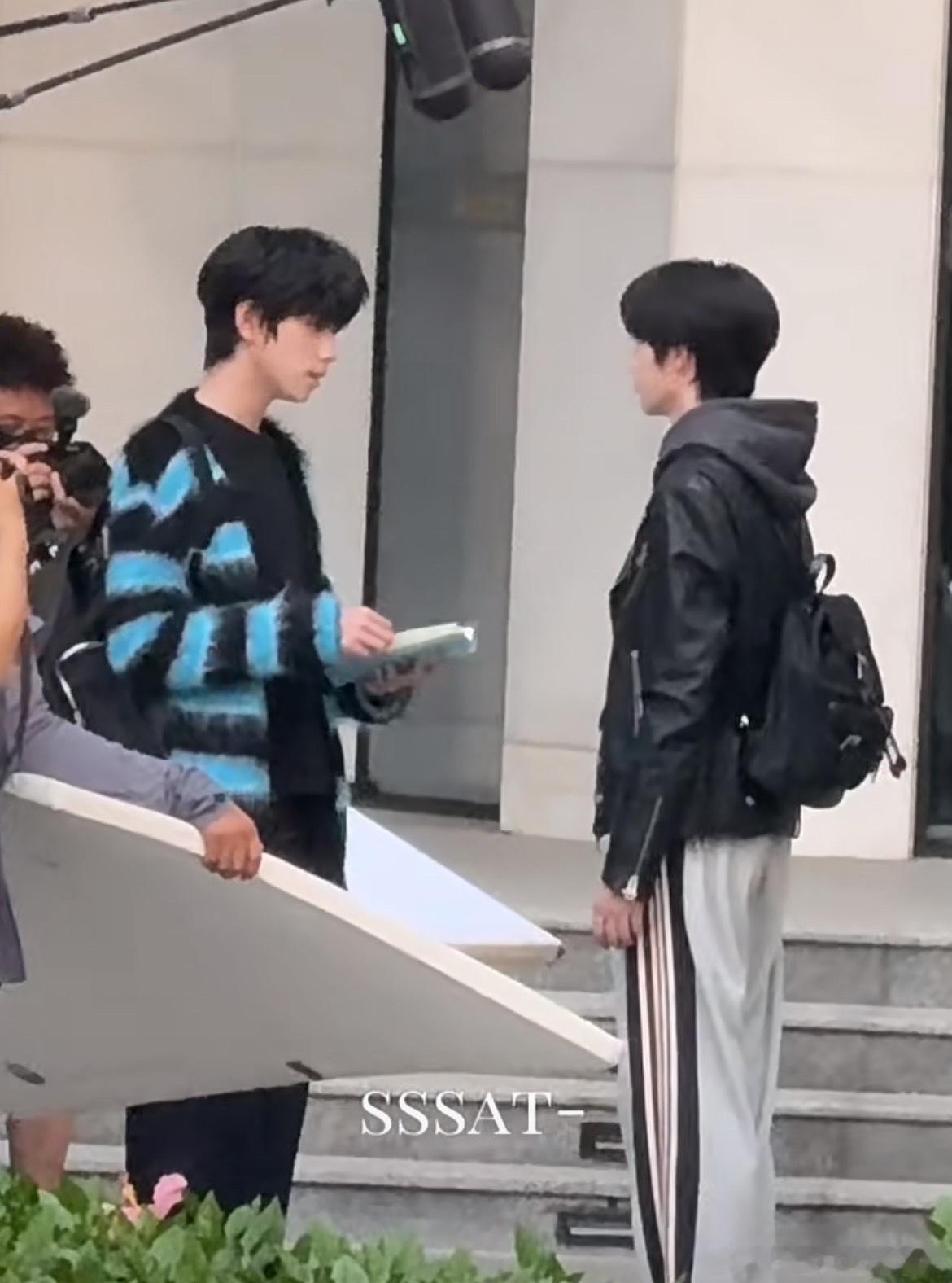 tg王橹杰张桂源身高差 