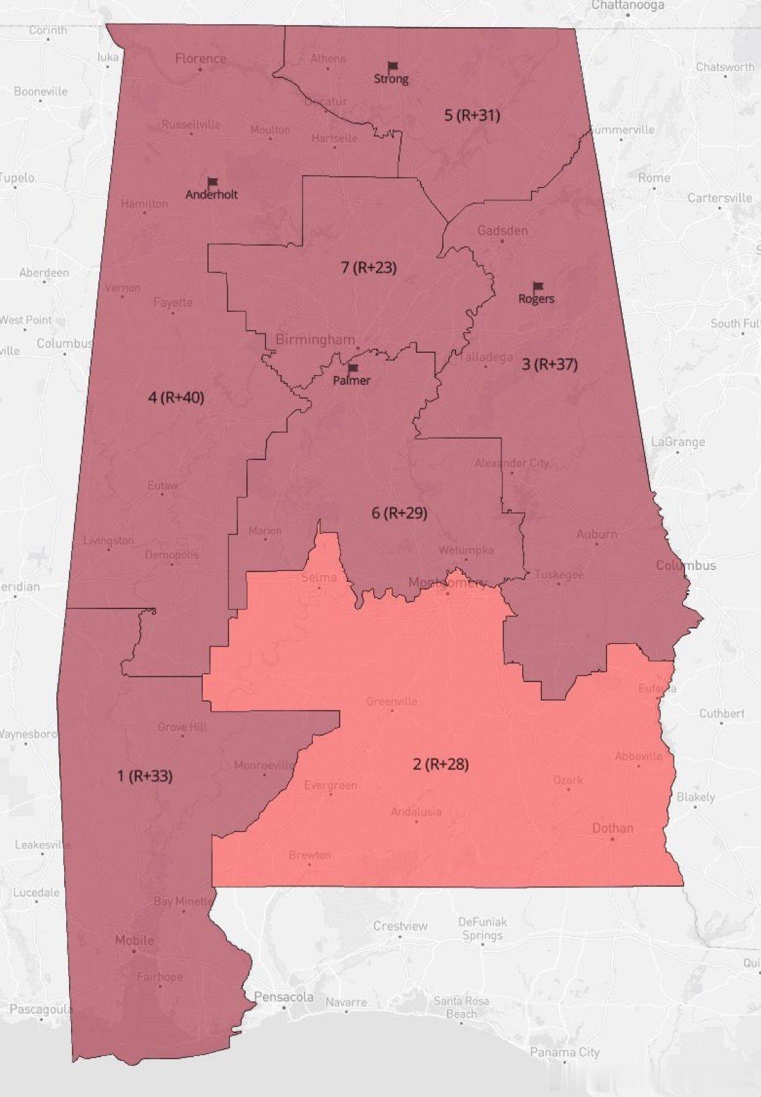 【黄金时代】如果最高法院做出正确裁决（类似路易斯安那州），废除民主党基于种族划分