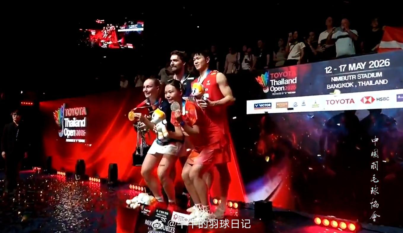 2026年泰国羽毛球公开赛 恭喜朱一珺/李茜！继续加油！ 