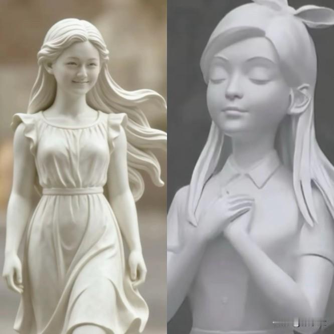 你看具俊晔给大S做的那个雕像了吗？说真的，不仔细看真不知道雕的是谁。网友们一边翻