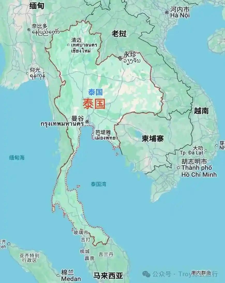 泰国遭遇到一个小麻烦，那就是美国给泰国的关税，达到了36%，这在东南亚也是很很高