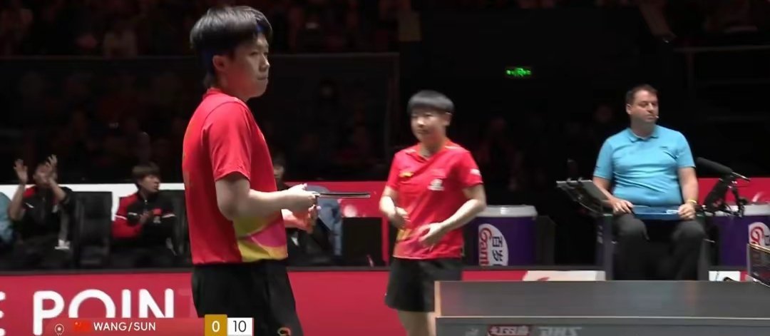 20分钟打卡下班！莎头组合零封克罗地亚 这默契太能打乒乓球国乒 12月3日，20