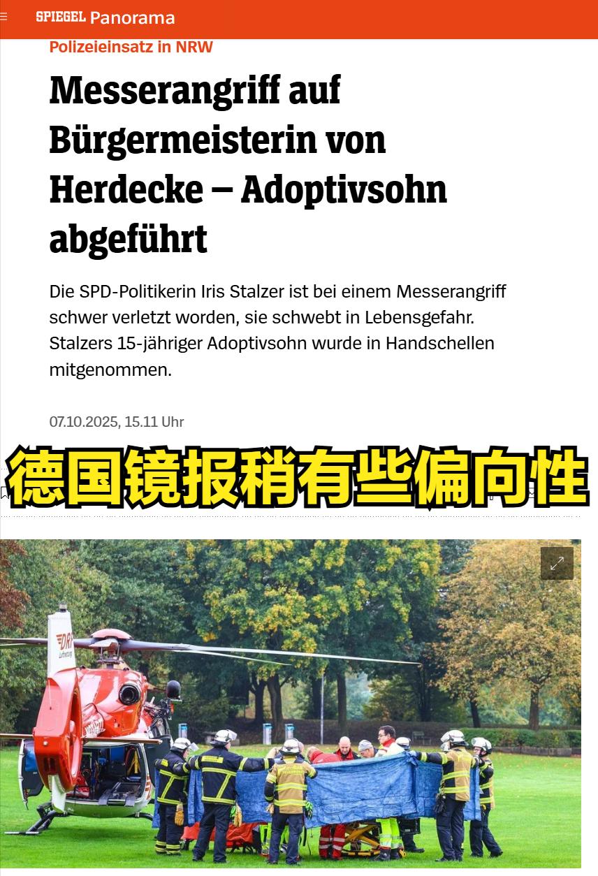 可是光天化日之下啊，德国今年的风气真是越来越不对劲了。

德国多家媒体关注：赫尔