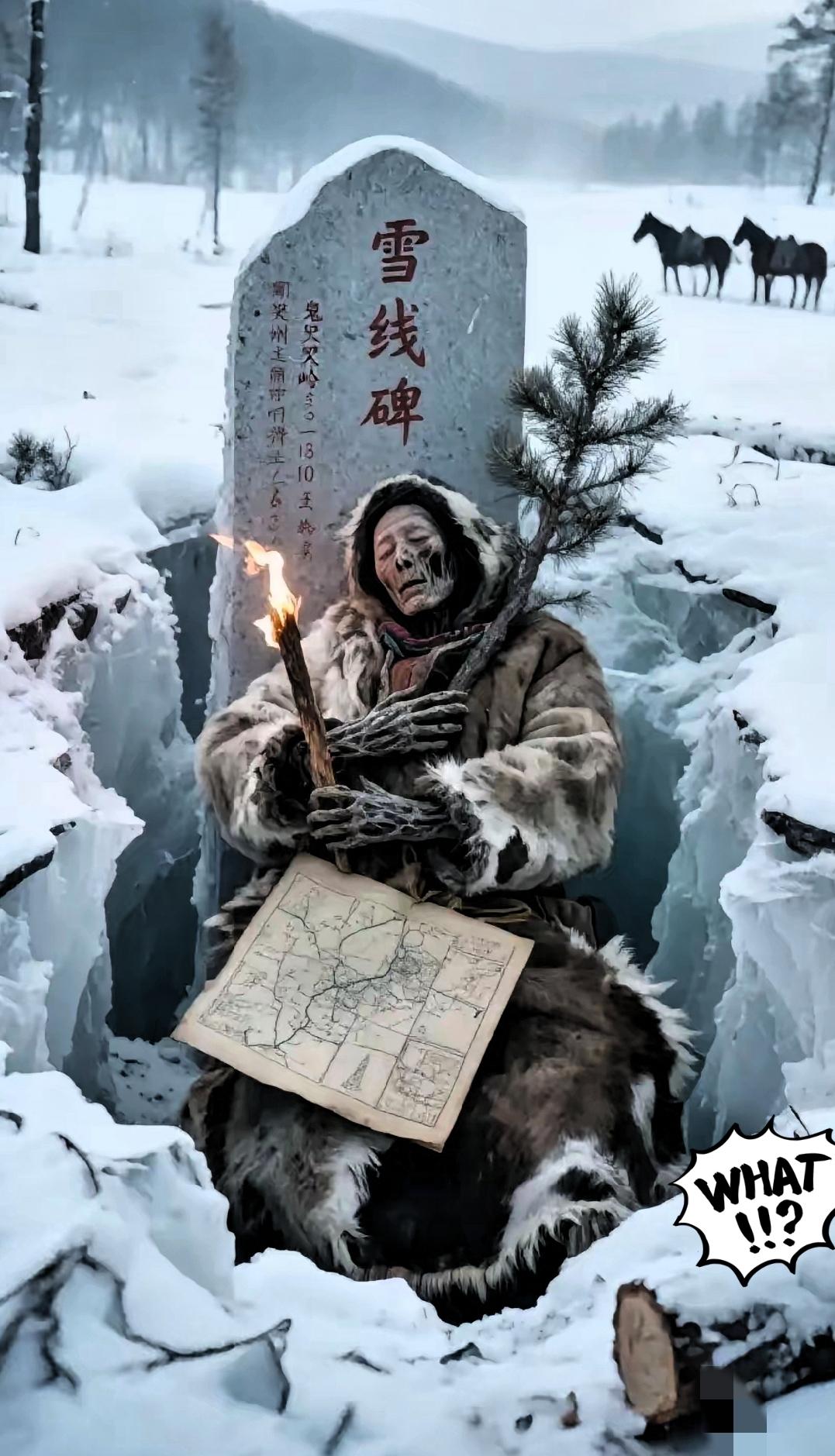 雪母泣血：冻原上的生命路标
 
漠河林场的一声炸响，冻土冰窟中封存的传奇重见天日