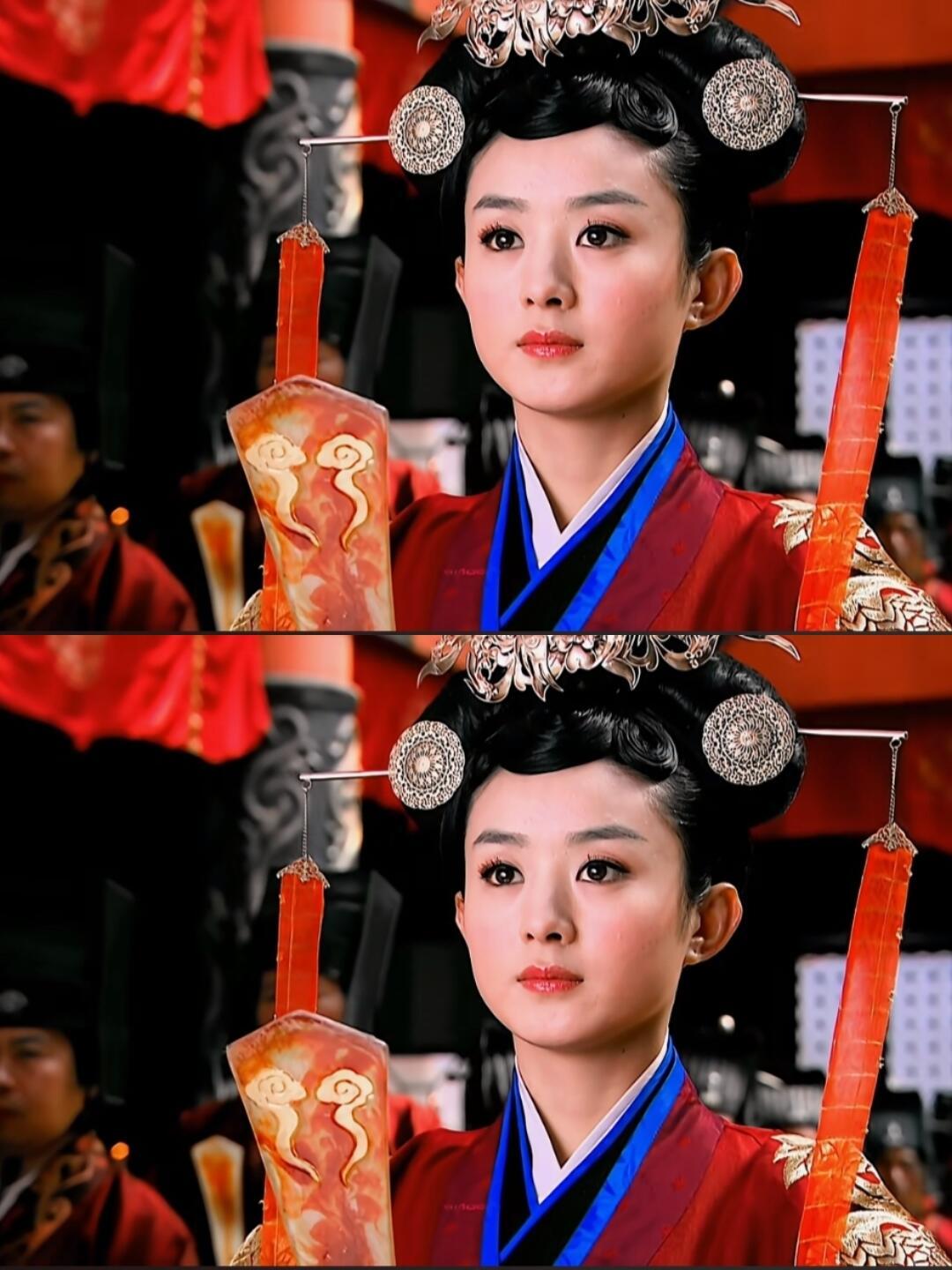 陆贞传奇剧组是有圆脸kpi吗赵丽颖就这样顶着一张圆脸演野心勃勃的陆贞，这个角色，