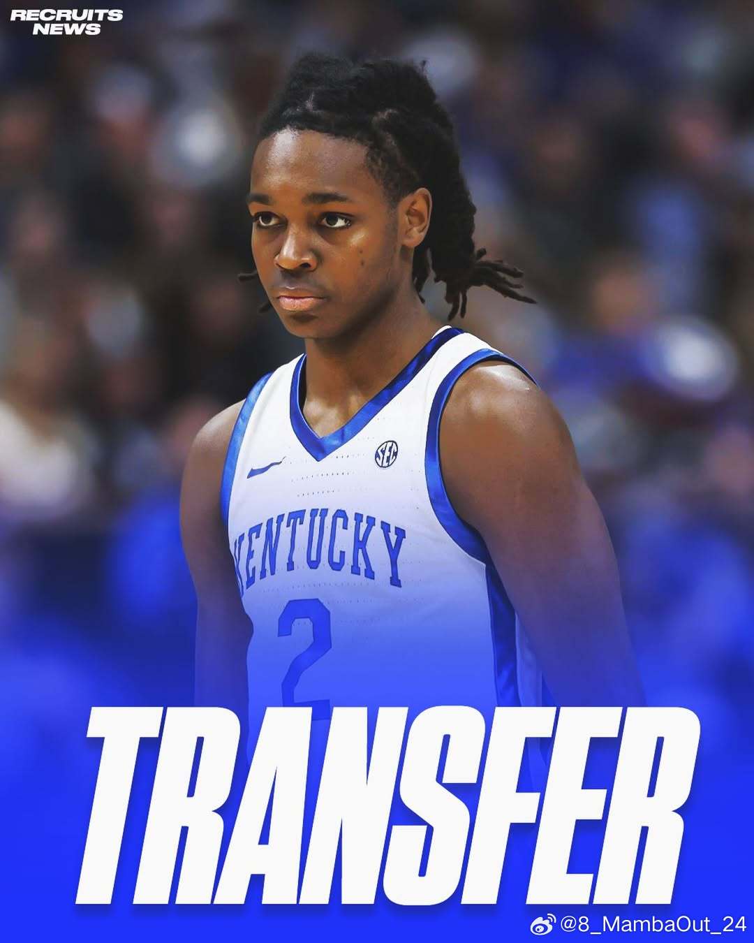 肯塔基后卫、前五星高中生贾斯珀·约翰逊(Jasper Johnson)将进入转学