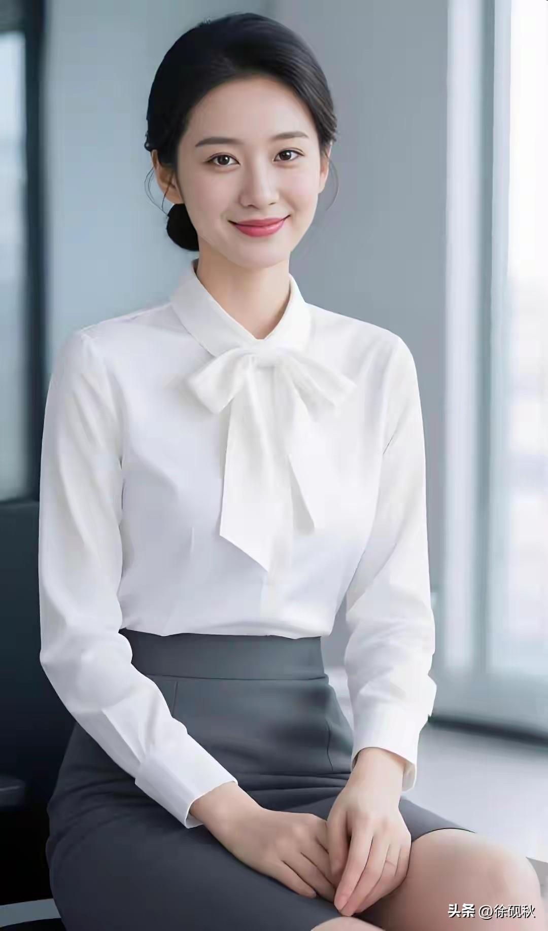 职业女性，职场华章。
美貌智慧，自信满满。
心素如兰，人淡如菊。
浮华过眼，如尘