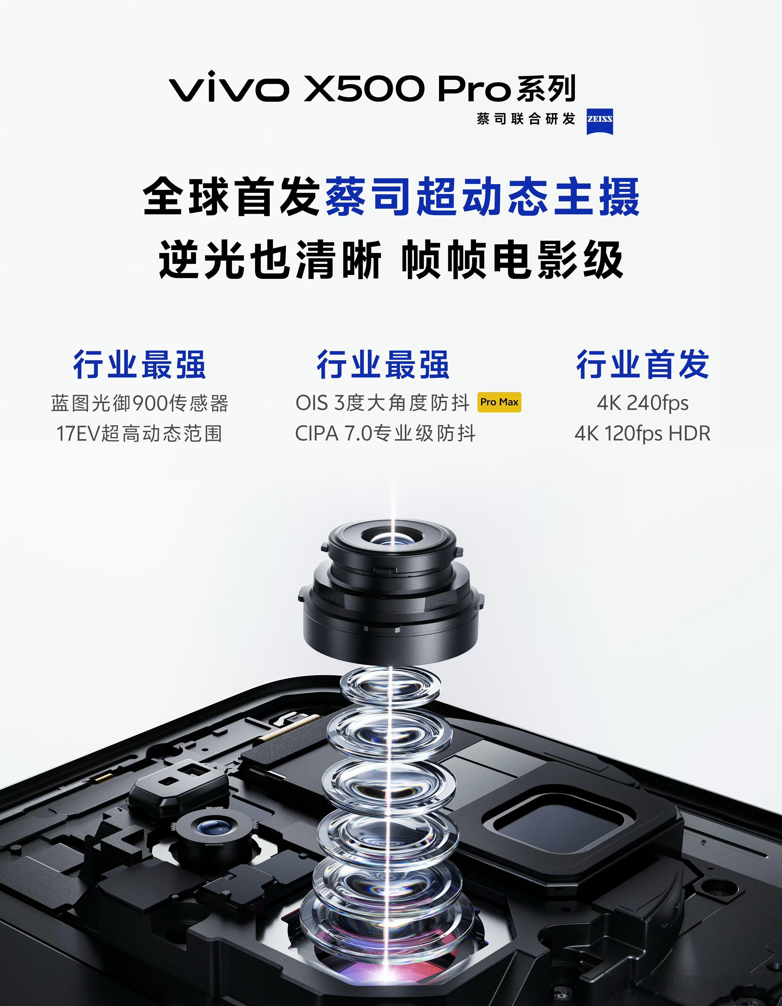 vivo X500 系列这么快就要来了！看来这次在视频拍摄能力上更下功夫了