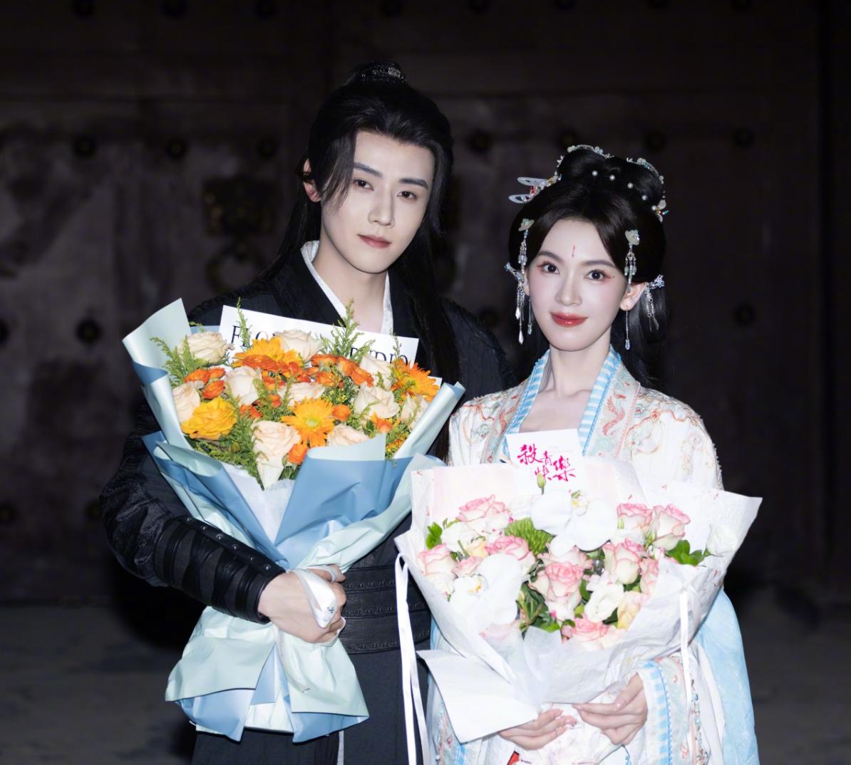 任豪陈瑶古偶《灼华录》杀青！
陈瑶《浪姐》后有了波热度，又接到了古偶女主剧，但是