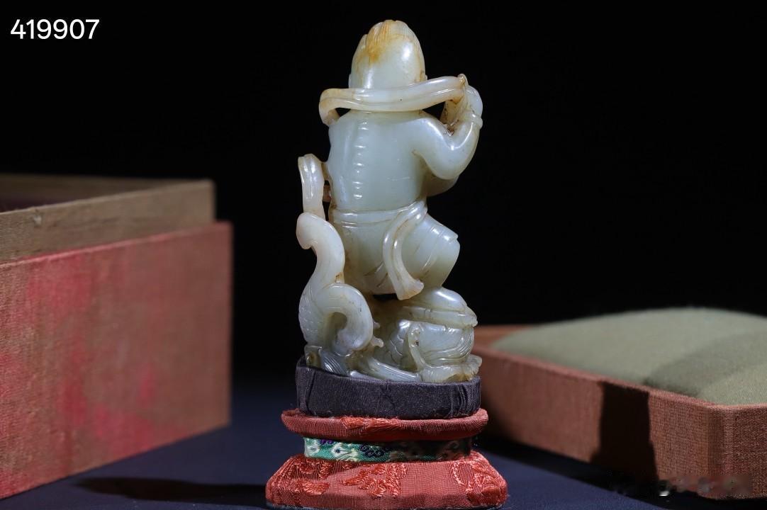 独占鳌头摆件｜魁星点斗 金榜题名
—————————
总高12公分 重173克（