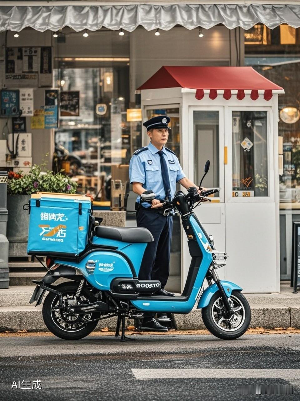 他们说一个四十岁的失业男人唯一能干的工作就只能是送外卖和做保安，你们占成吗？