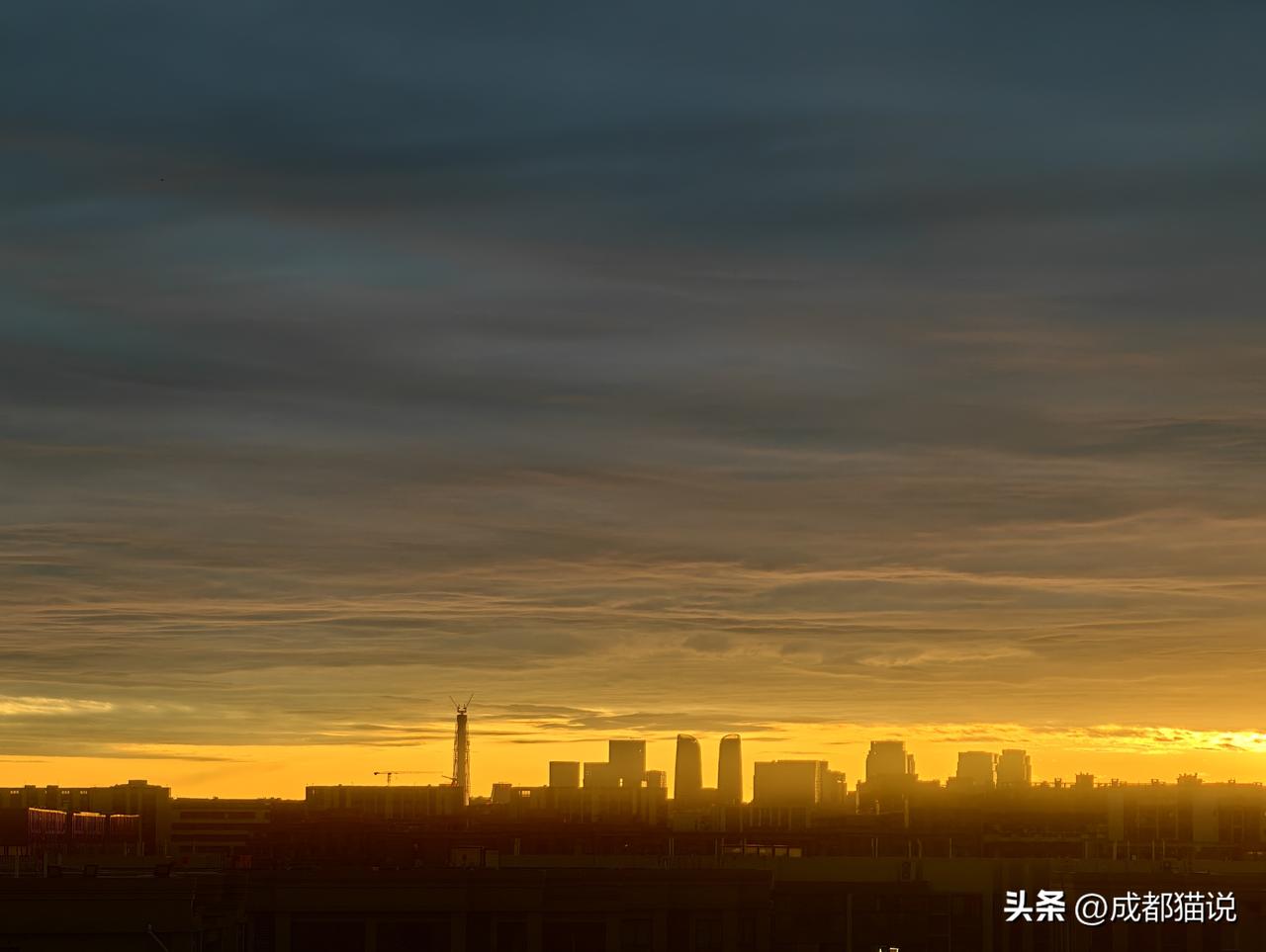 今日成都，橘子海天空~