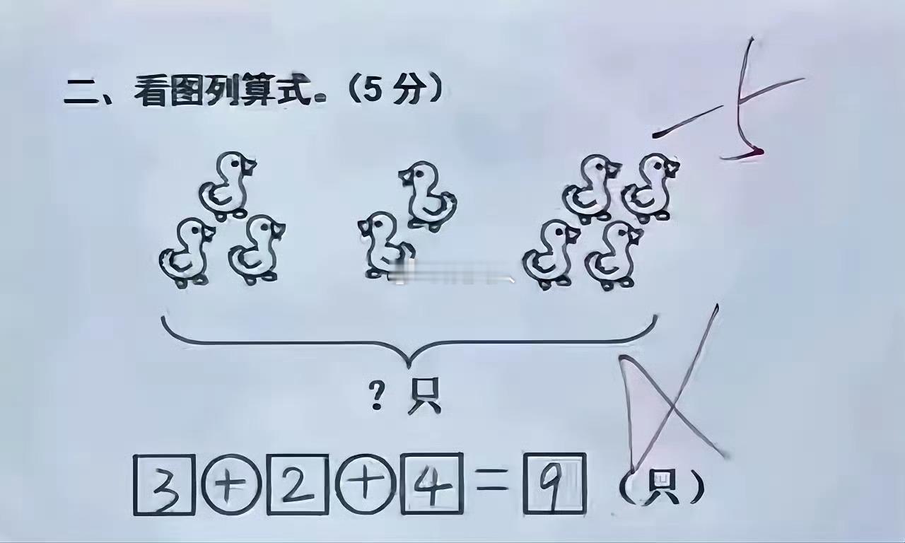 这难道不是等于9吗？ 