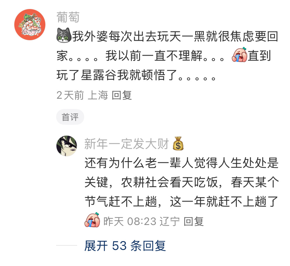 玩星露谷后突然理解老一辈人了 
