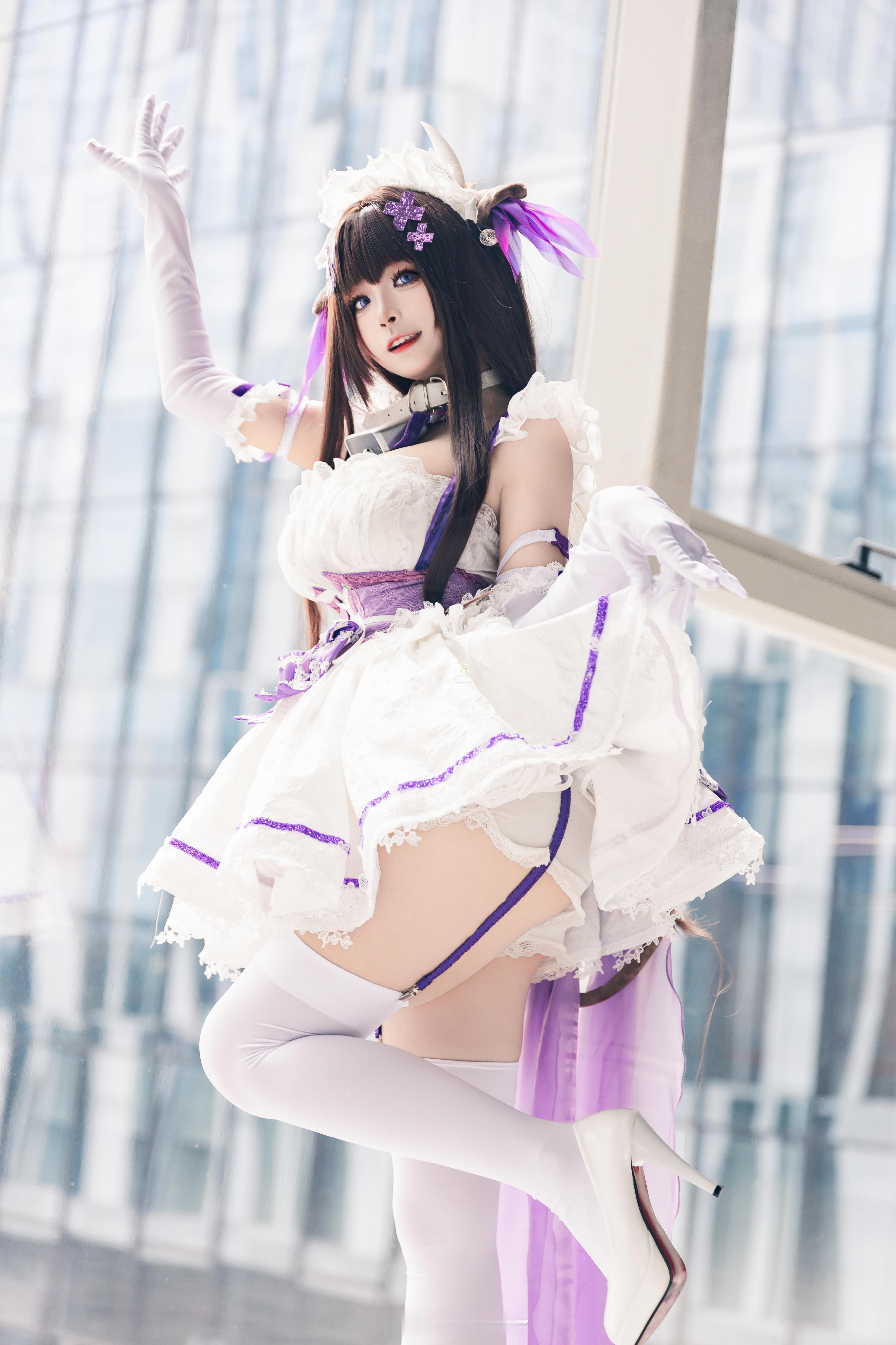 ♥呀…今天也麻烦指挥官大人了♥碧蓝航线·樫野📷2023最后的场照[汪洋海蓝比心