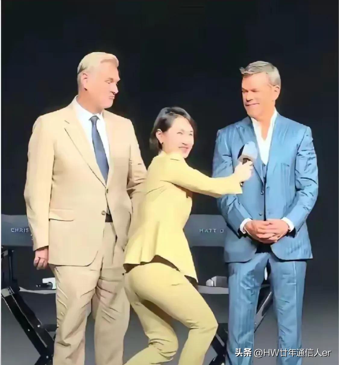 导演克里斯托弗·诺兰与主演马特·达蒙都是来中国捞金、赚票房的，我们是东道主，上海