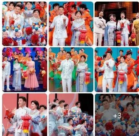 赵雅芝这次晒的央视元宵晚会十二宫格真的太绝了！正月十五阖家团圆，央视元宵晚会本就