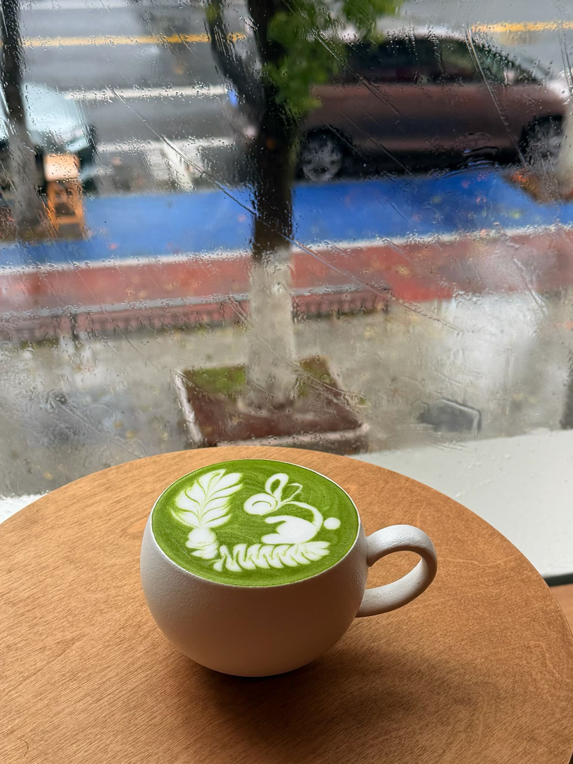 下了好大的雨，巴适的很！！ 