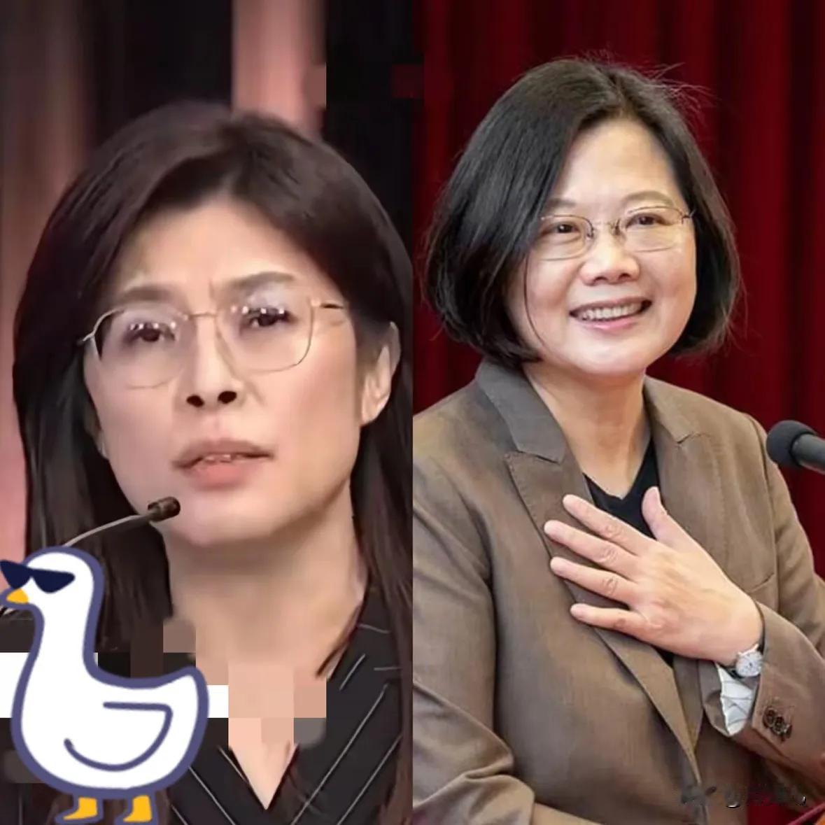 郑丽文和蔡英文虽都无儿无女，但在关乎国家大义的道路上，两人的选择却天差地别 。