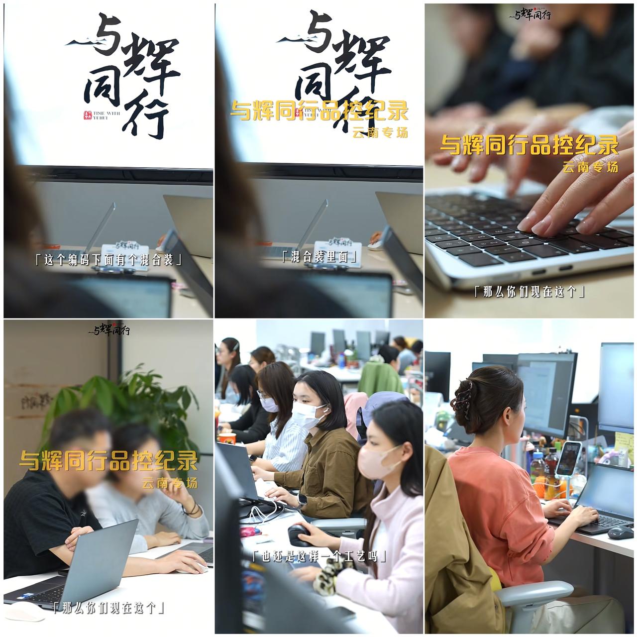 与辉同行品控记录“云南专场”
       食品安全问题任重道远，虽然我们能做到