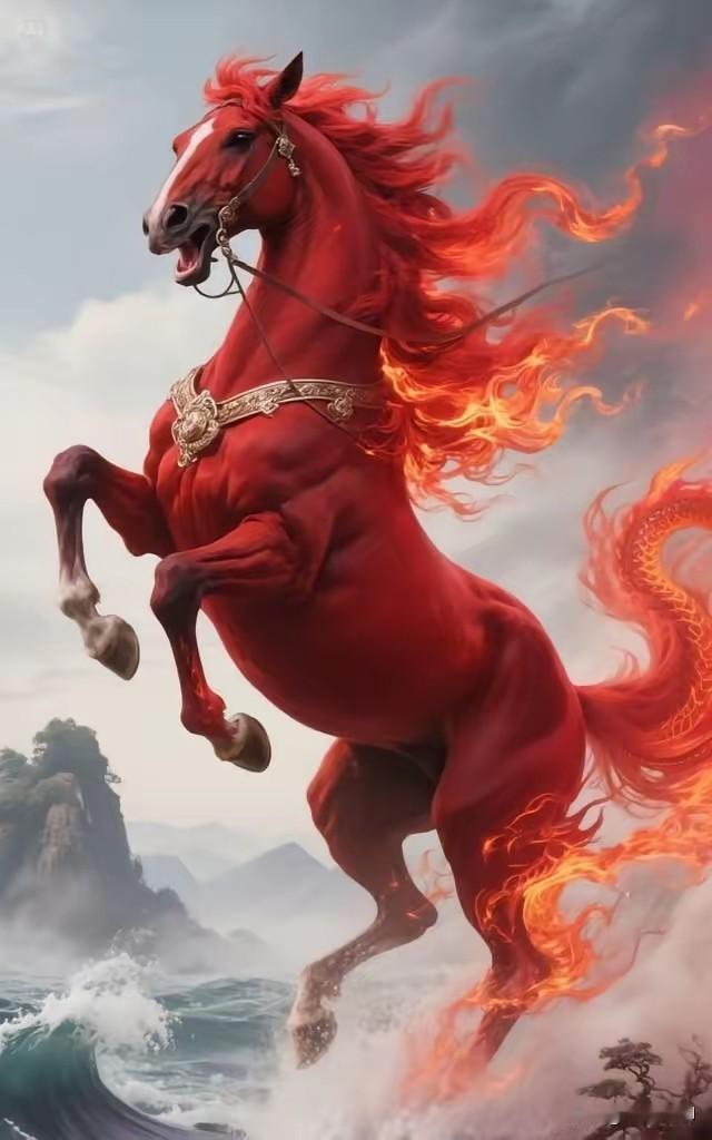 赤炭火龙驹，又名“赤龙火焰驹”，简称“火龙驹”。

为什么叫火龙驹呢？

因为马