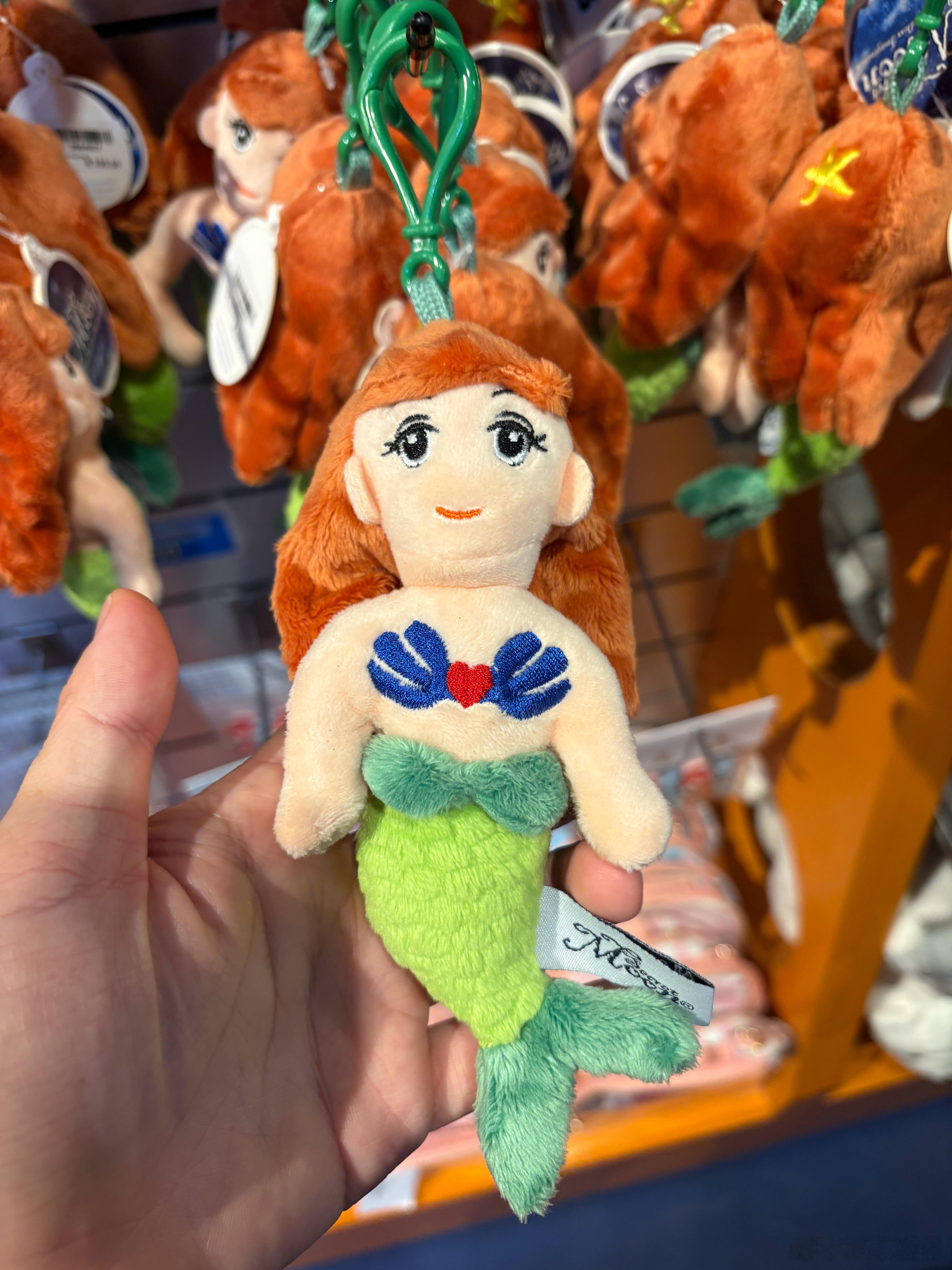 这个美人鱼好像男扮女装 