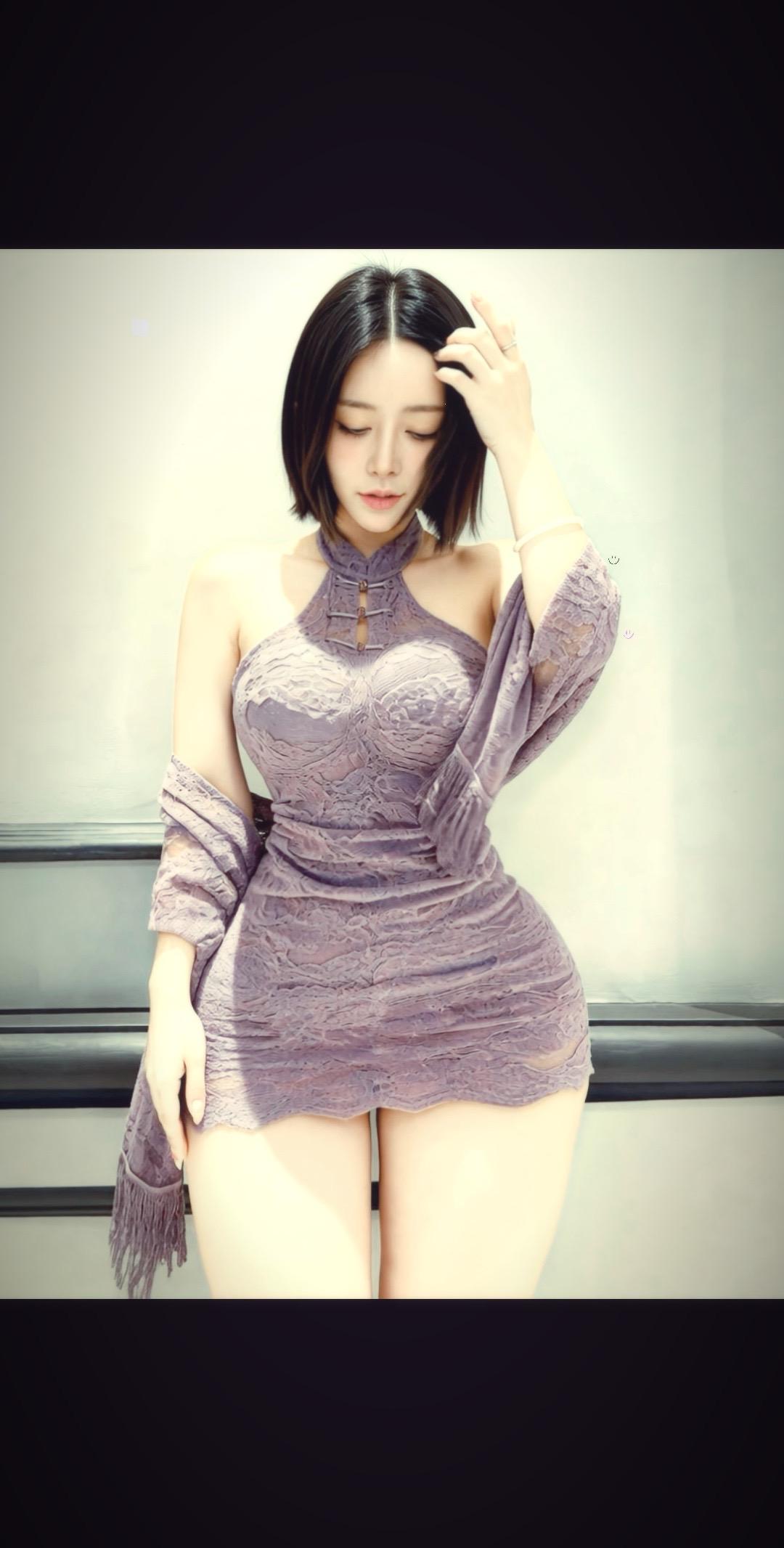 御姐风。 紫色真的好吗